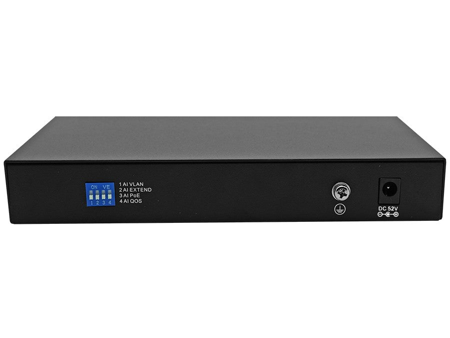 Scoop 10 Port Fast Ethernet 8 PoE 96W Switch