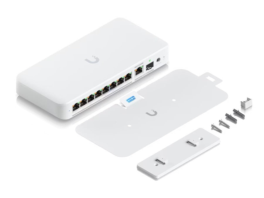 Ubiquiti UniFi Flex 2.5G PoE 8 Port PoE with 10G Combo Uplink