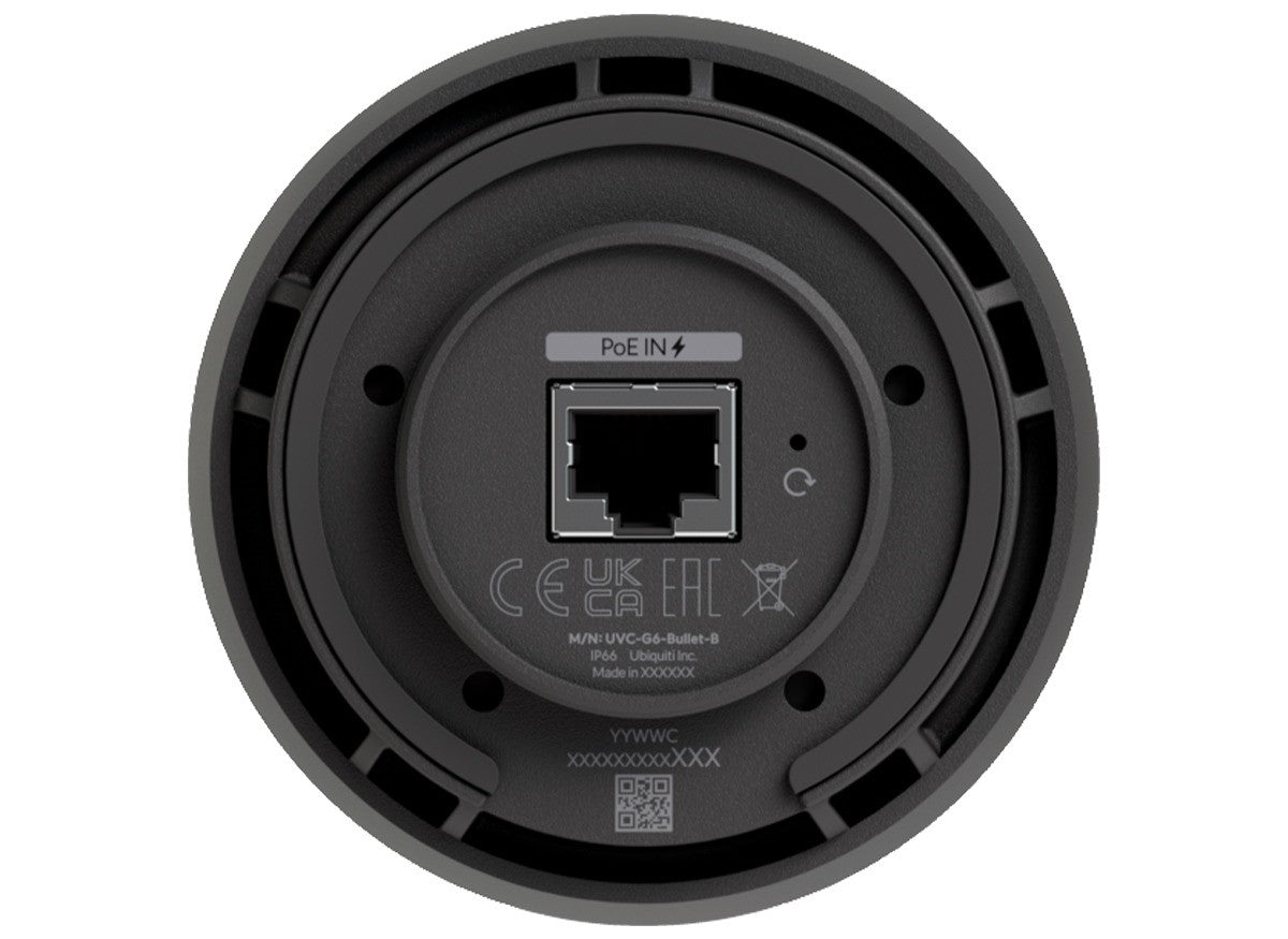 Ubiquiti UniFi Protect G6 Bullet 8MP Black IP Camera