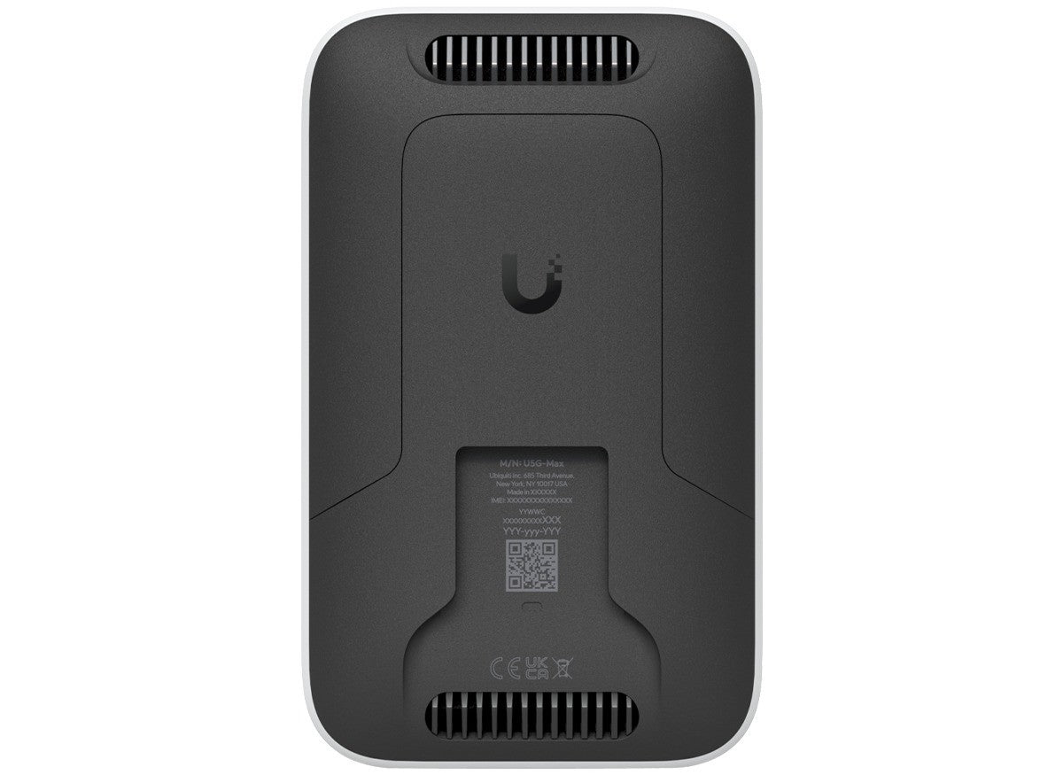 Ubiquiti UniFi 5G Max Modem with PoE input and 2.5Gbps Ethernet