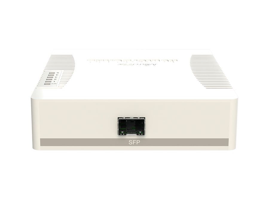 MikroTik SwOS Smart Switch 5 Port Gigabit 1SFP PoE Out | CSS106-1G-4P-1S