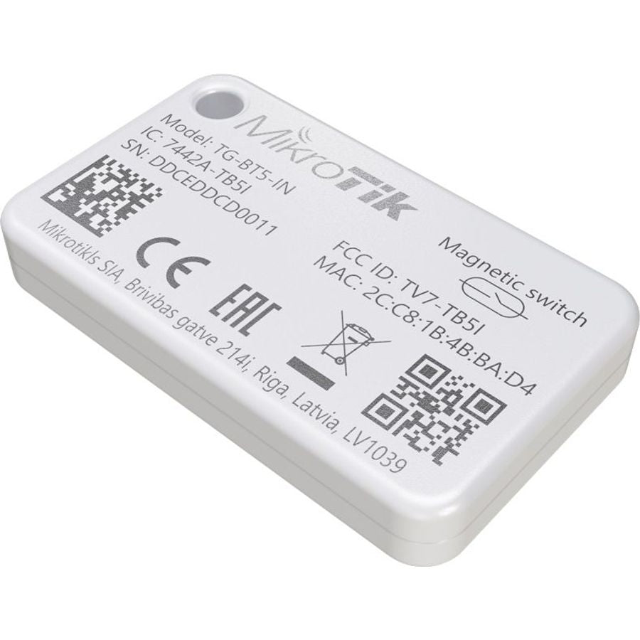 MikroTik Indoor IoT Bluetooth Tag | TG-BT5-IN