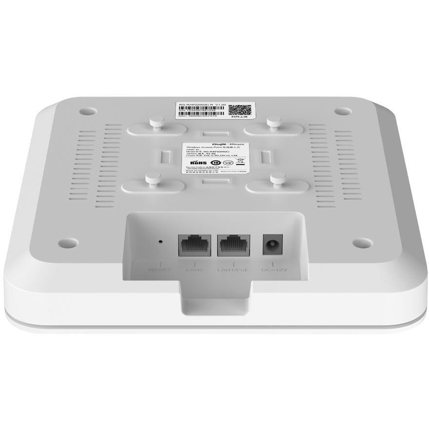 Reyee Dual Band AC 1300Mbps Fast Ethernet Ceiling Mount AP (Access Point) | RG-RAP2200(F)