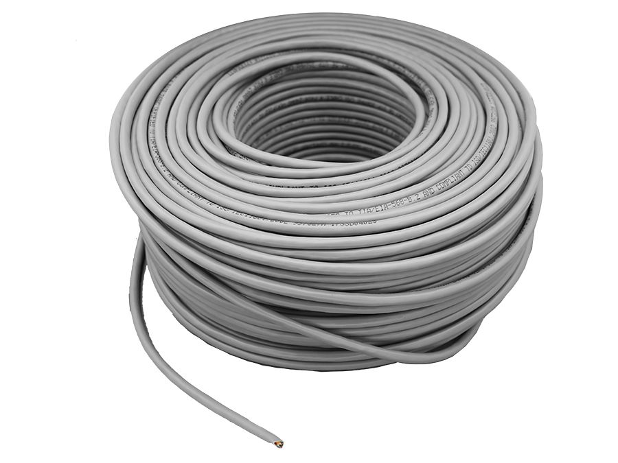 Linkbasic 100M Box Cat5e Solid Grey UTP Network Cable.