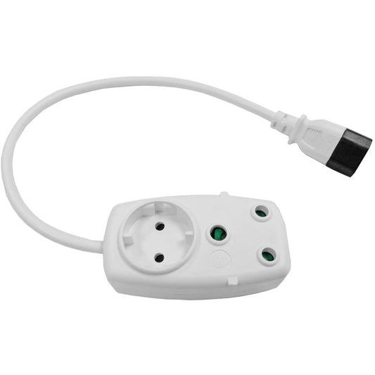 Multi Plug 1x16A 1x5A 0.5m IEC Cord