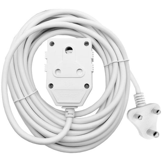 5M 10A Extension Cord with Double Coupler