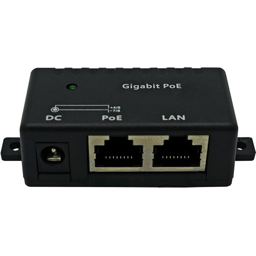 Single Port Gigabit Passive PoE Injector – Mr Satellite