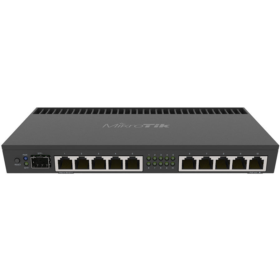 MikroTik 10 Port Gigabit 1SFP+ 4 Core L5 Rack-Mount Router | RB4011iGS ...