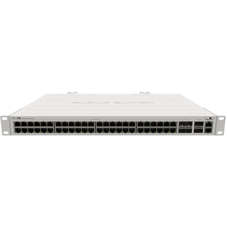 MikroTik Cloud Router Switch 48 Port Gigabit 4SFP+ 2 QSFP+ | CRS354-48G-4S+2Q+RM