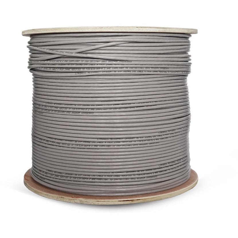 Linkbasic 500M Drum Cat5e Solid Grey UTP Network Cable – Mr Satellite