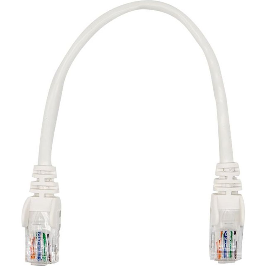 Linkbasic 22cm UTP Cat5e Flylead, Patch Cable.